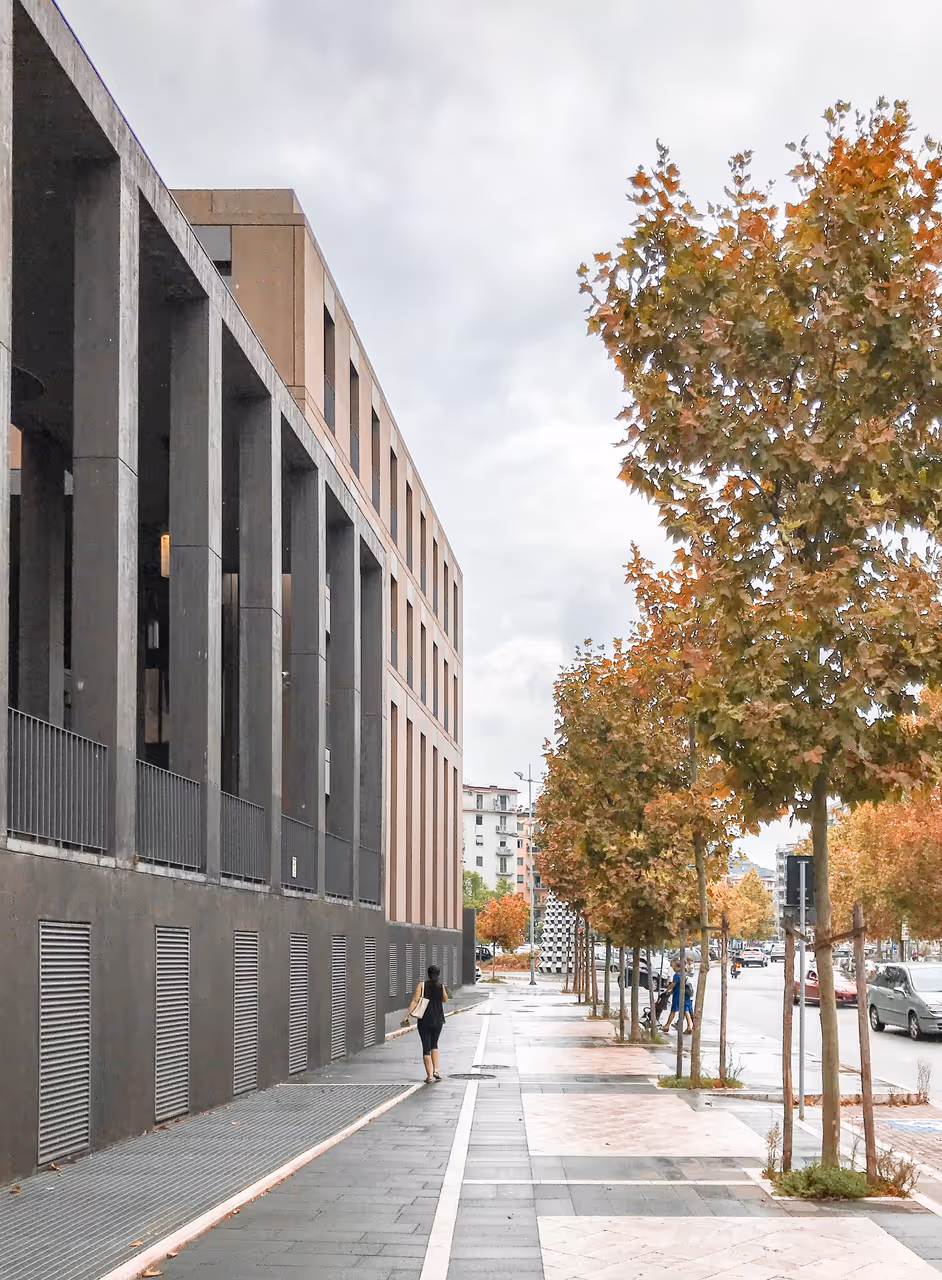 The modern architecture trail tour in Salerno