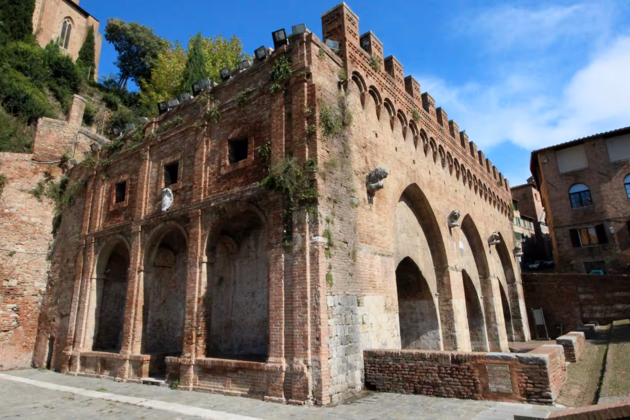 Branda fountain in Siena