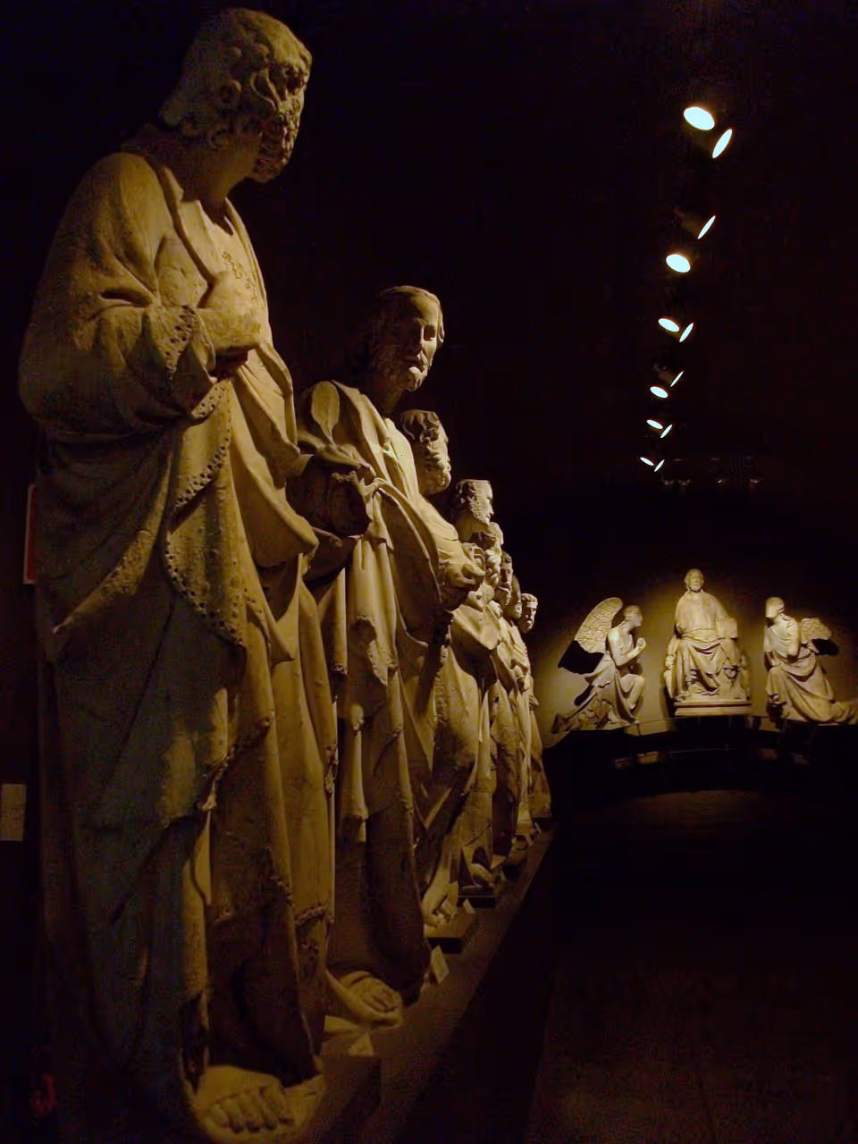 Sculptures by Pisano at the Museo dell'Opera del Duomo, Siena