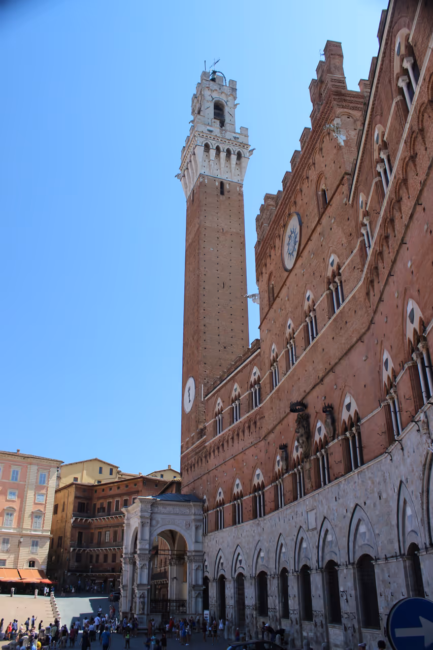 Torre del mangia in Siena