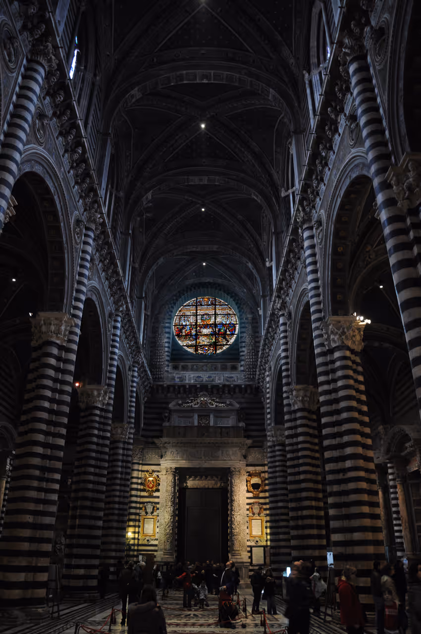 Interior of Siena Cathedral, Siena