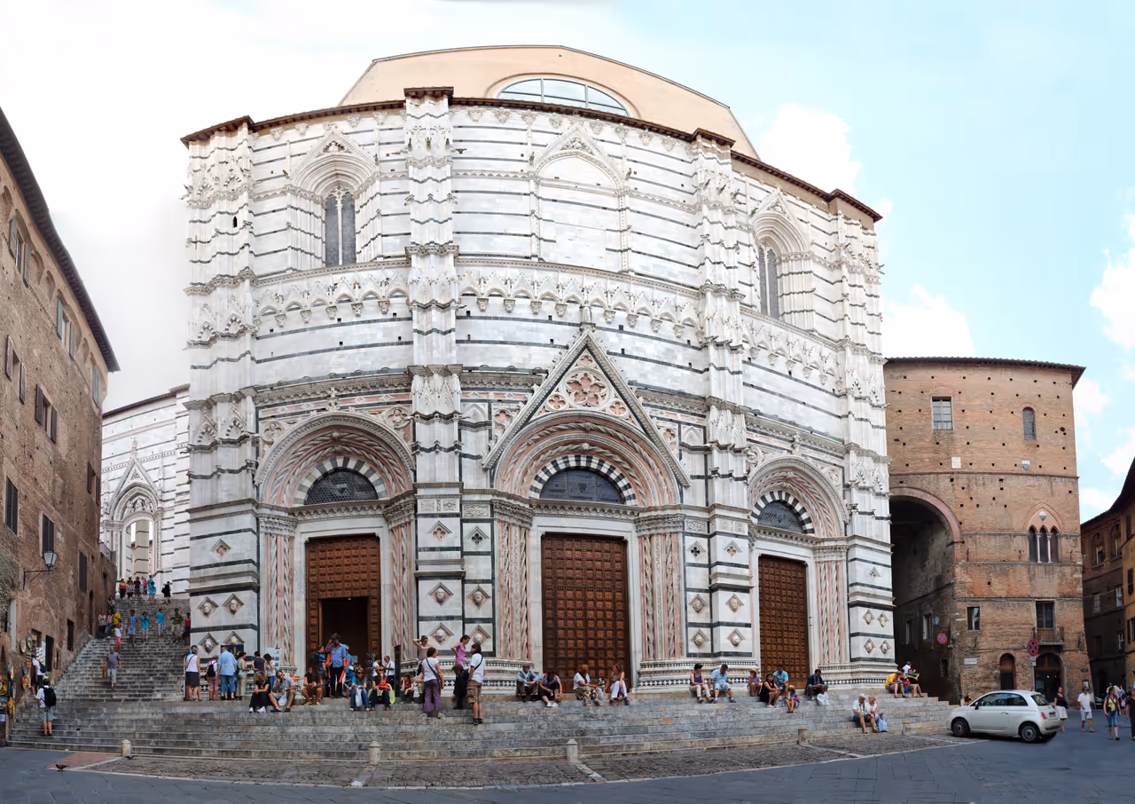 Backside of Siena cathedral