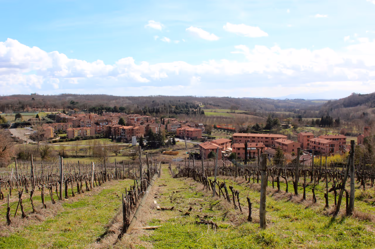 Chianti castles trail cycling in Siena