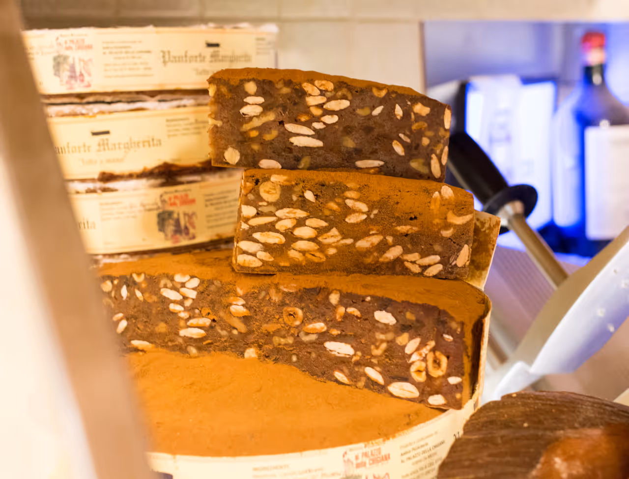 Margherita spiced cake food in Siena