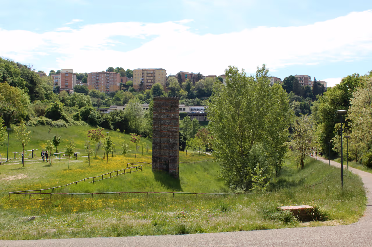 Italian unity park free activity in Siena