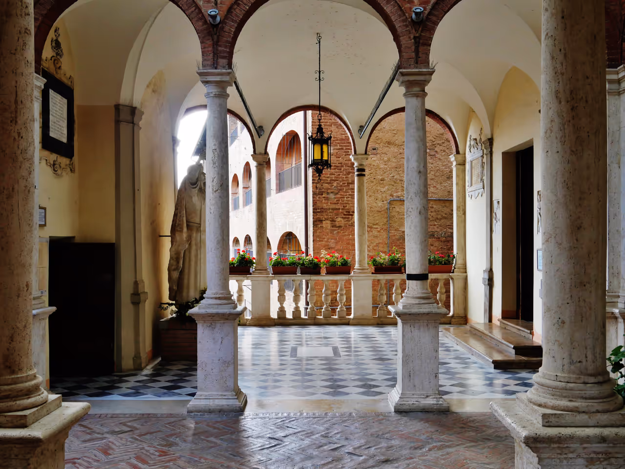 Sanctuary of saint catherine in Siena
