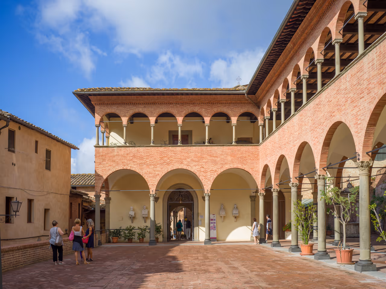 Sanctuary of saint catherine in Siena