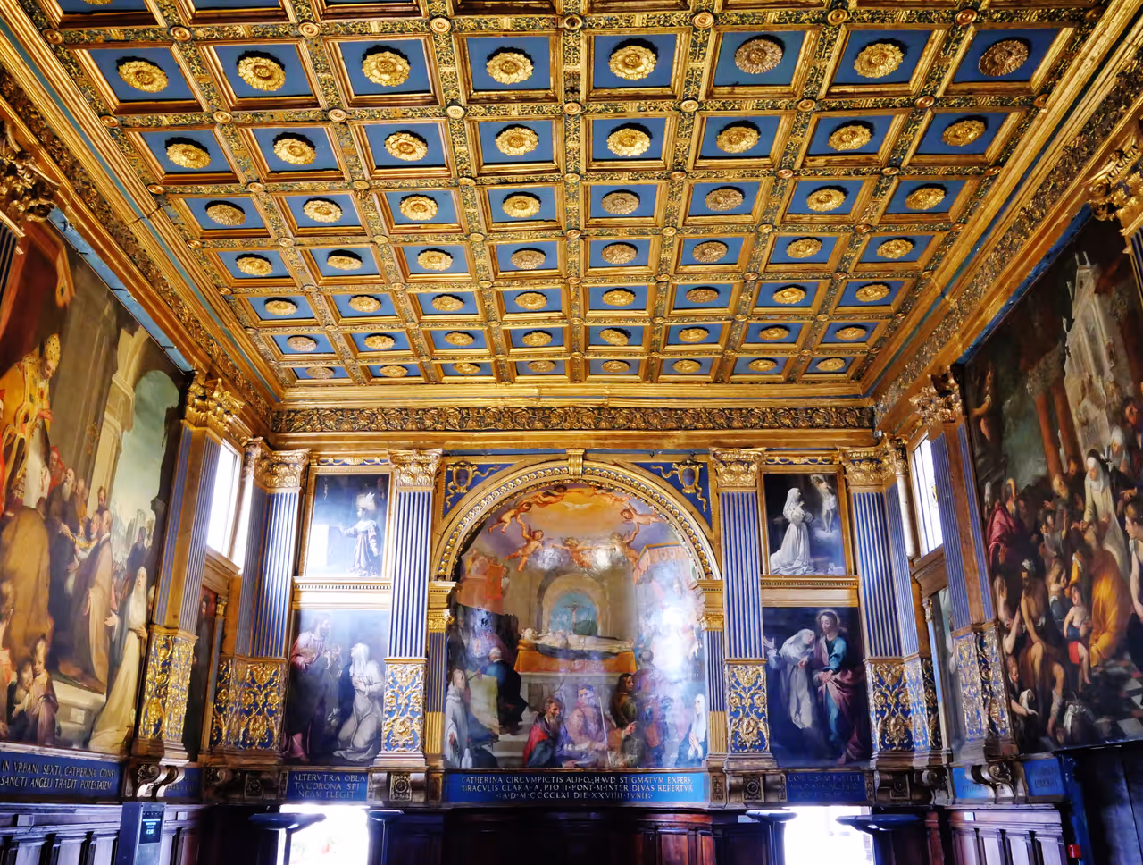 Sanctuary of saint catherine in Siena