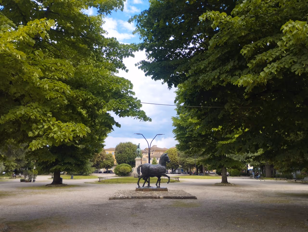 Giardini della lizza in Siena