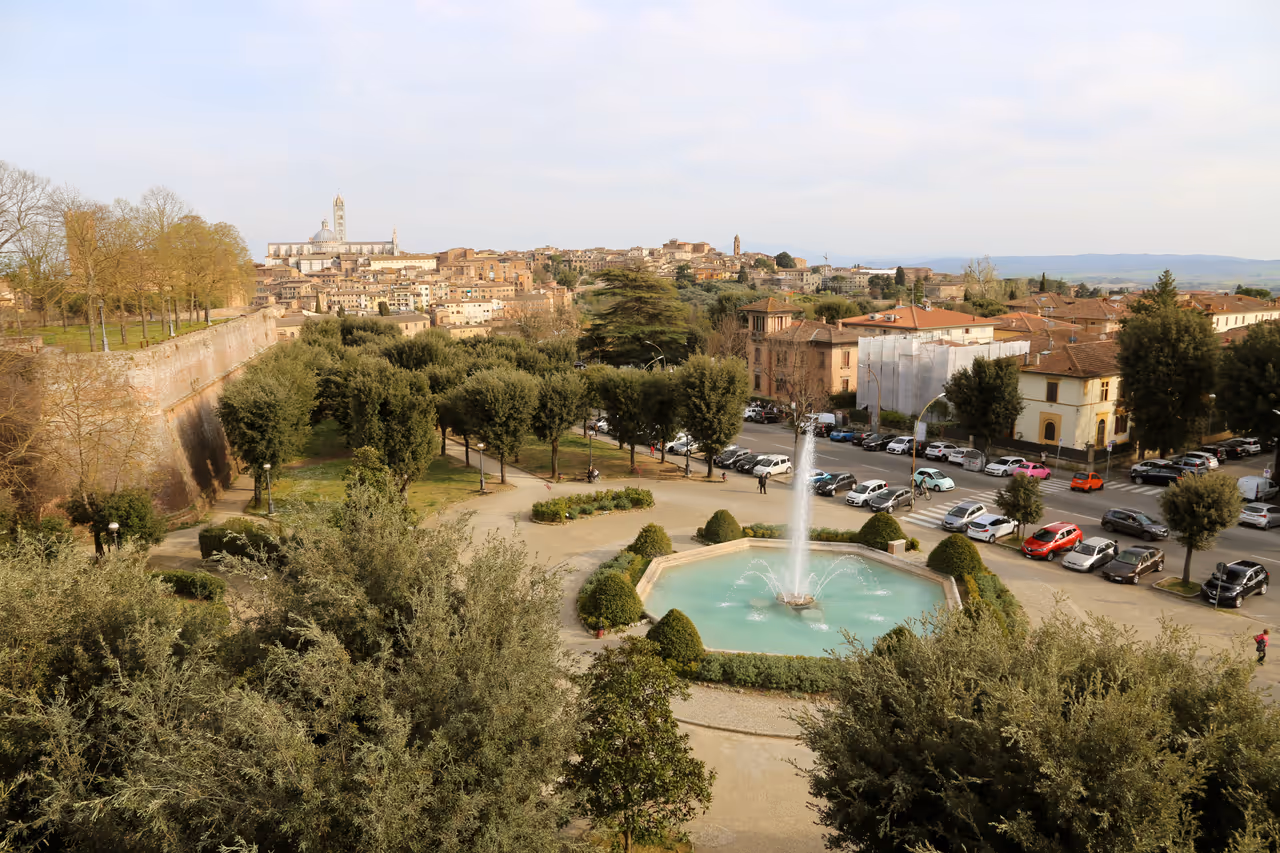 Medici fortress in Siena