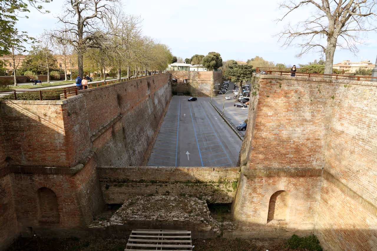 Medici fortress in Siena