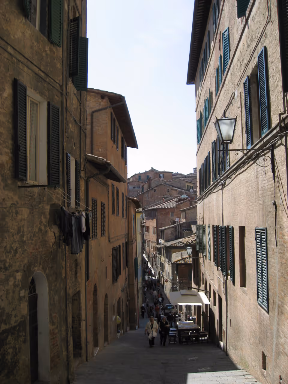 Saint anthony's slope in Siena