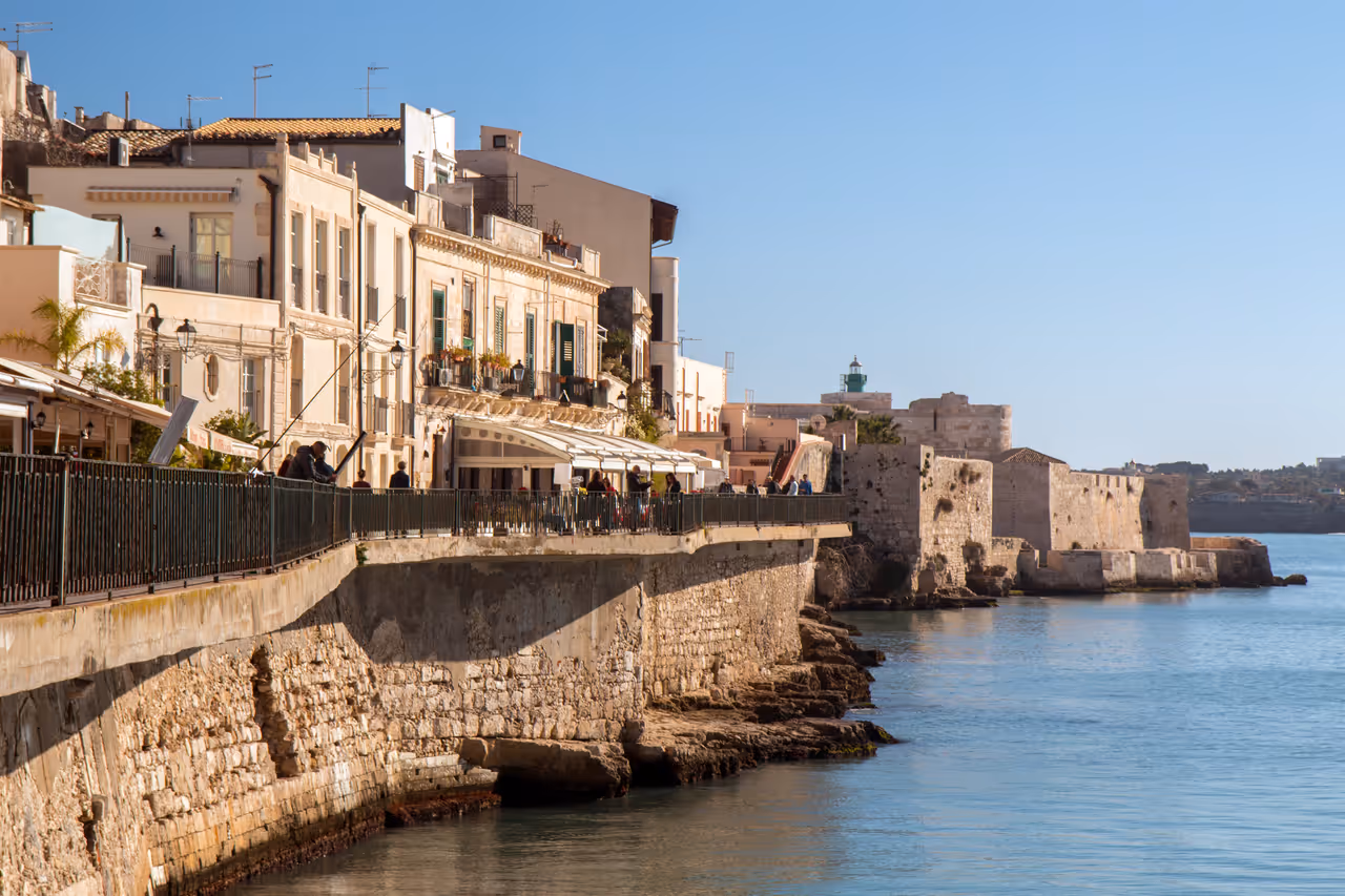 Ortygia walls, Syracuse