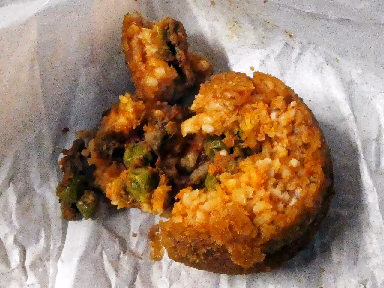Style arancini food in Syracuse