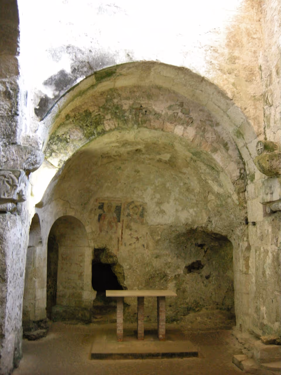 Crypt of san marciano in Syracuse