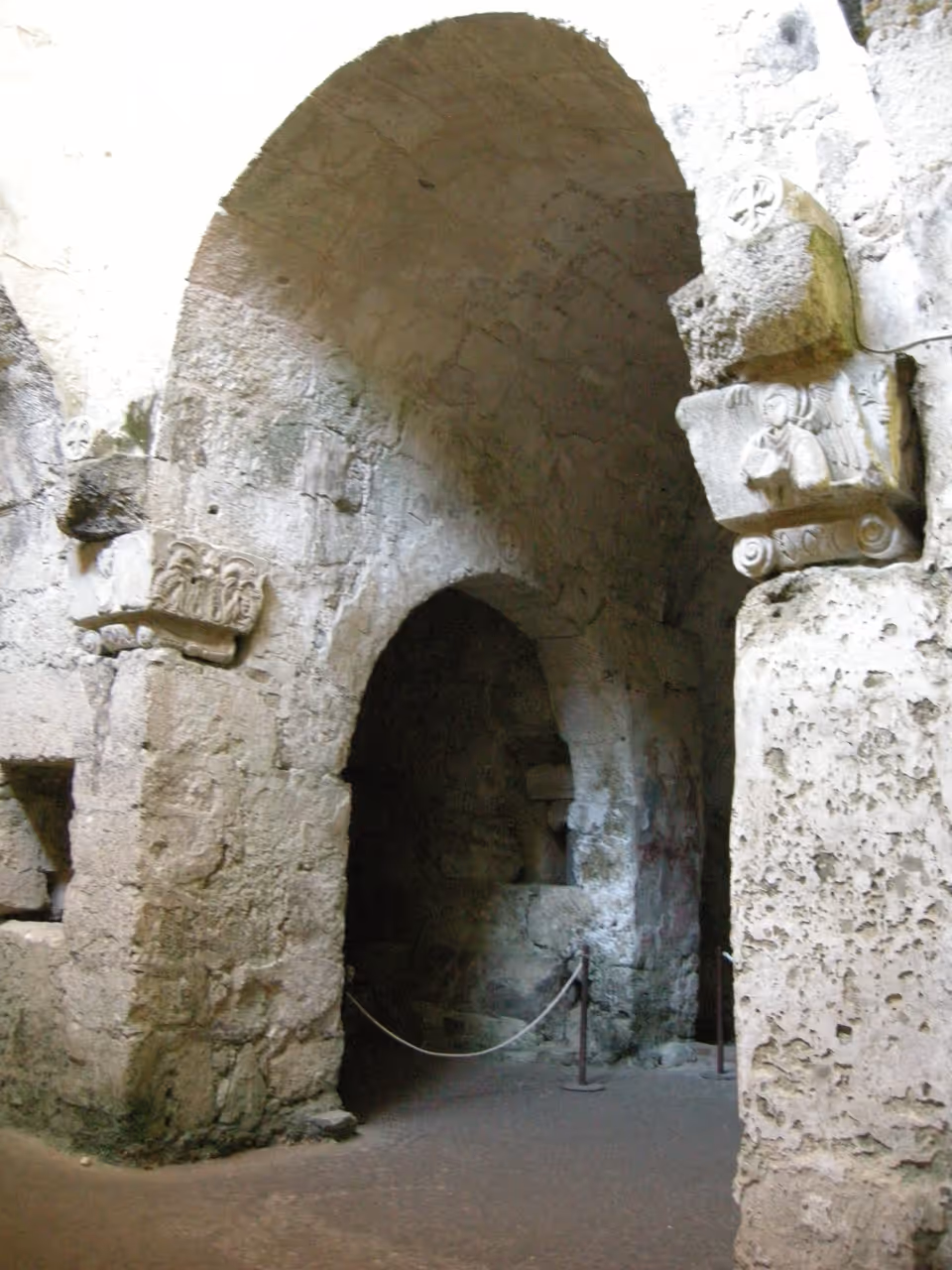 Crypt of san marciano in Syracuse