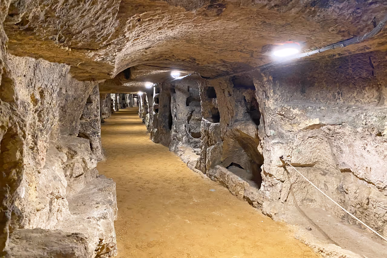 Catacombs of san giovanni in Syracuse