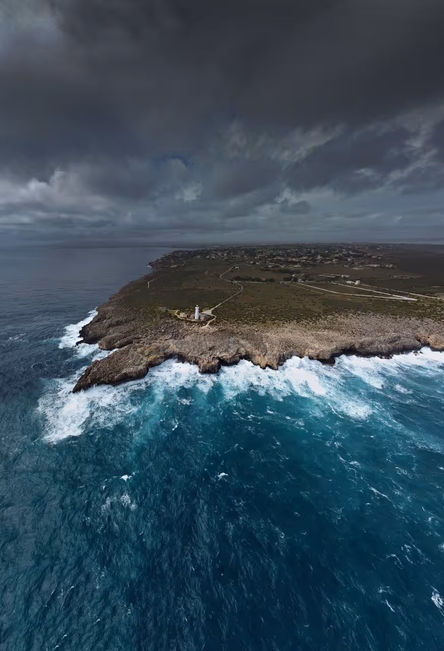 Capo murro di porco lighthouse in Syracuse