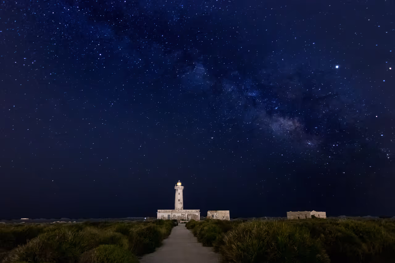 Capo murro di porco lighthouse in Syracuse