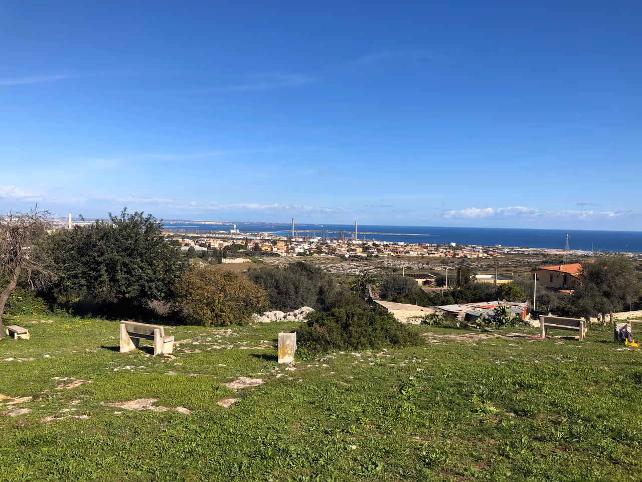 San giacomo belvedere in Syracuse