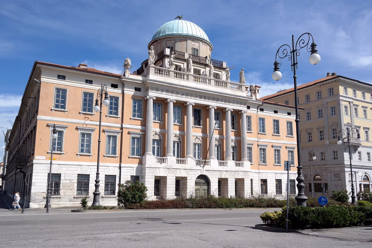 Carciotti palace in Trieste
