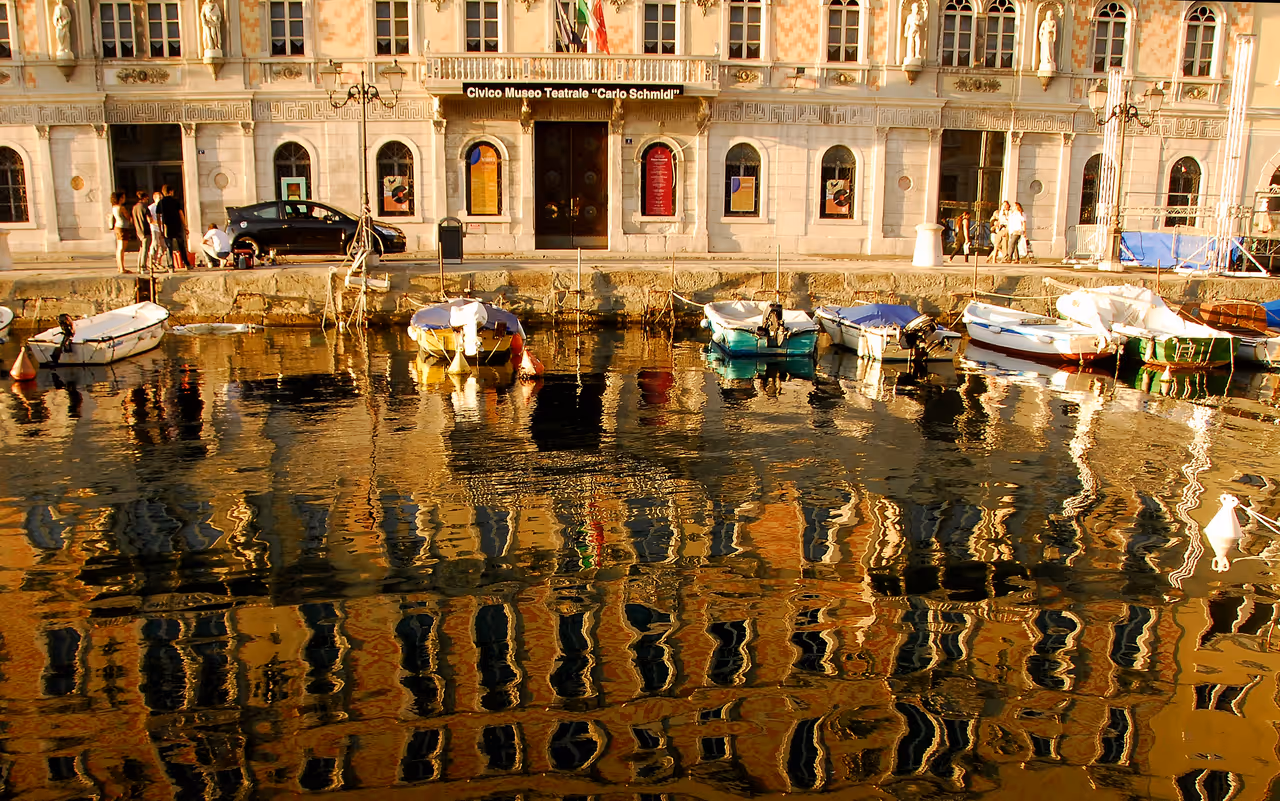 Gopcevich palace in Trieste