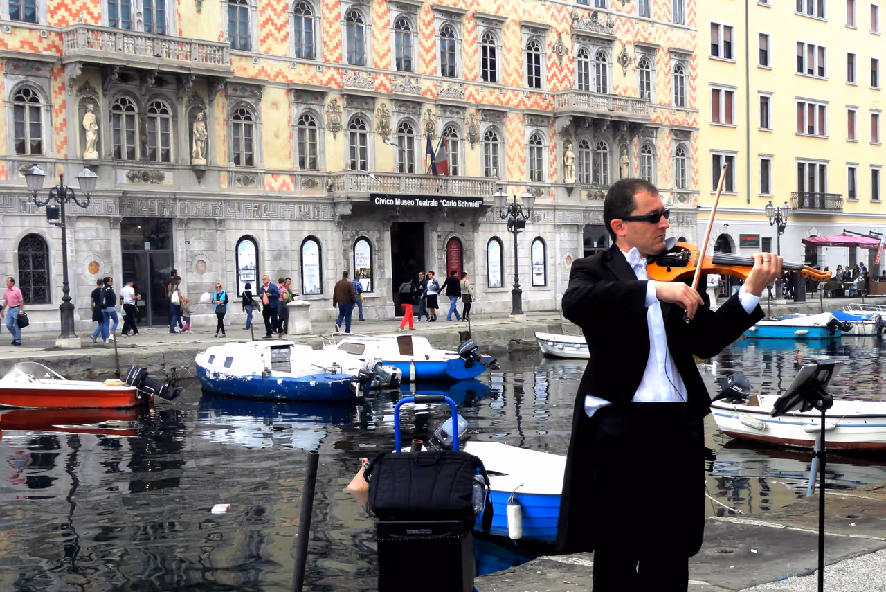 Gopcevich palace in Trieste