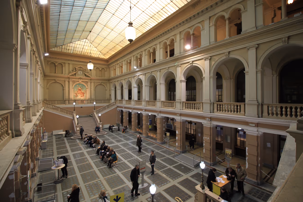 Post office palace in Trieste