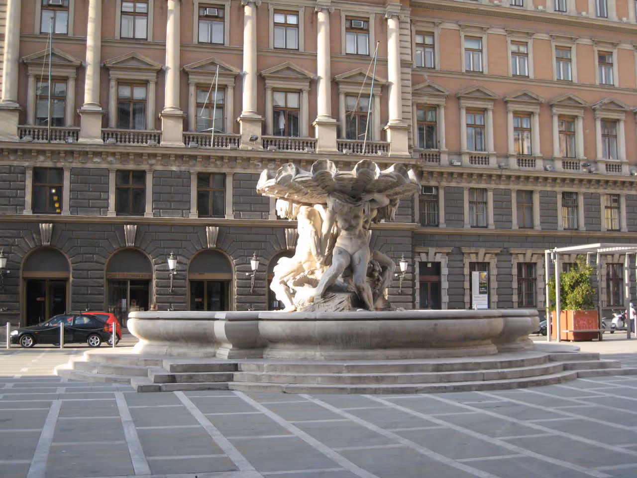 Post office palace in Trieste