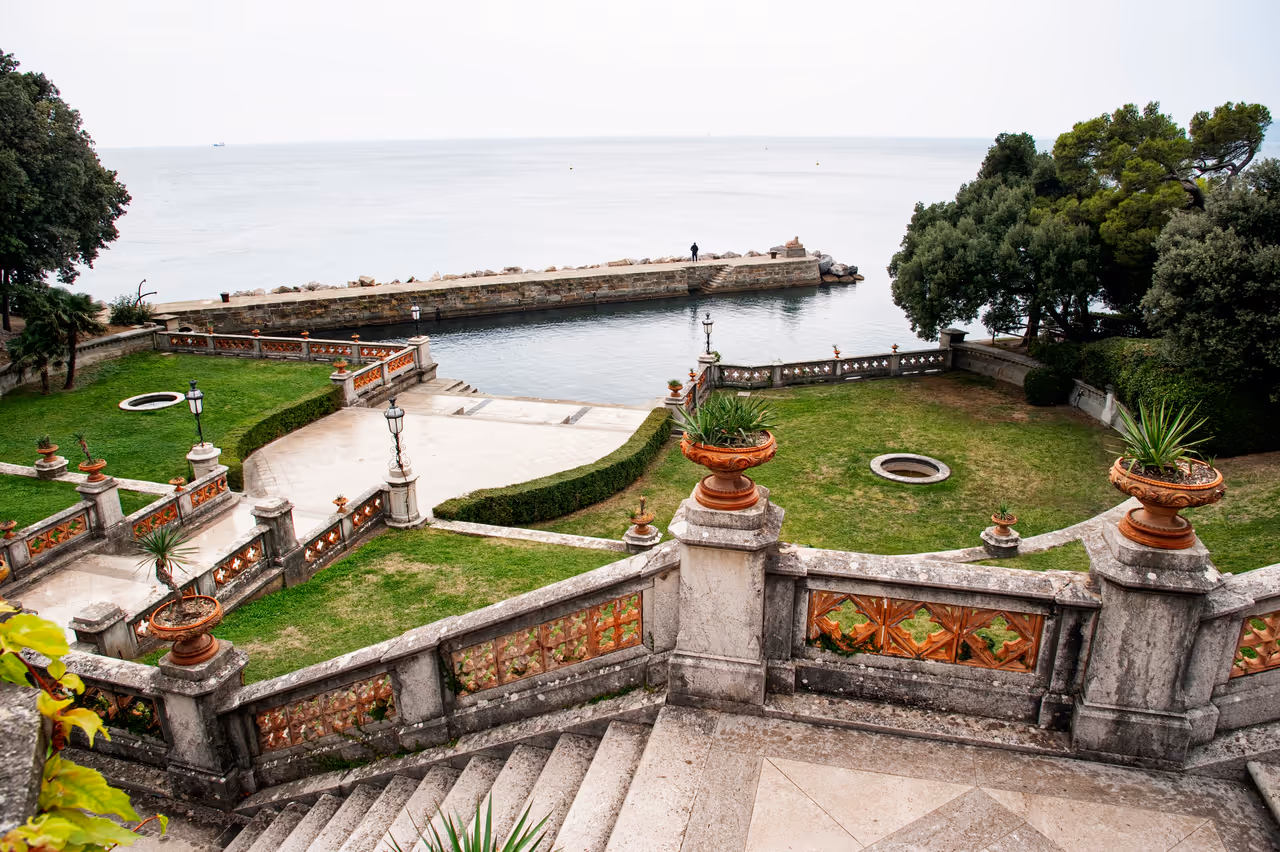 Miramare castle in Trieste