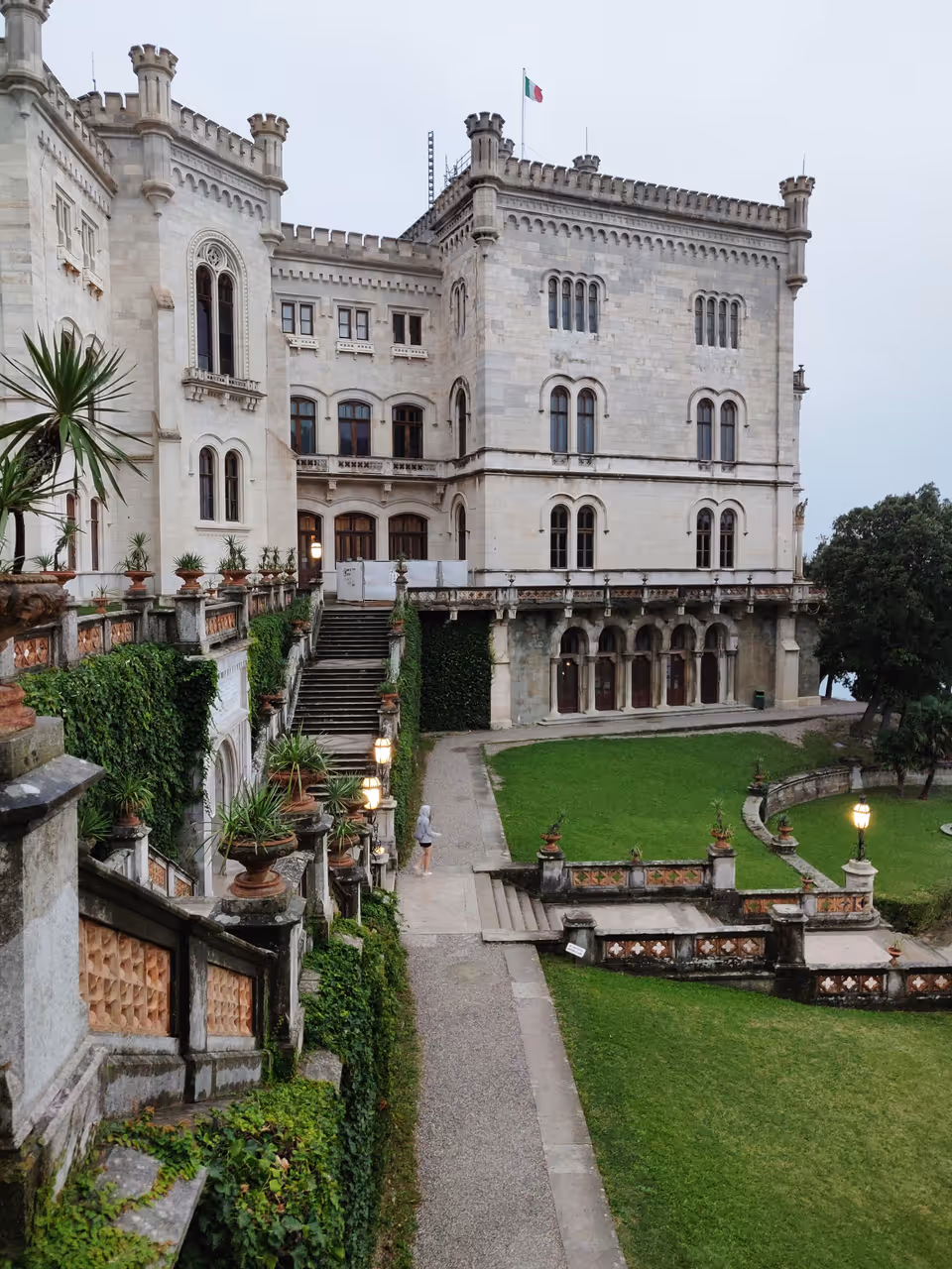 Miramare castle in Trieste