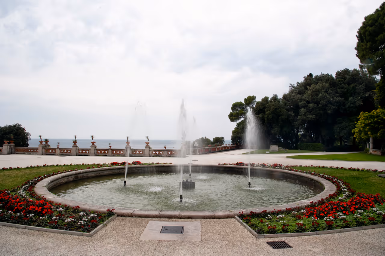 Miramare castle in Trieste
