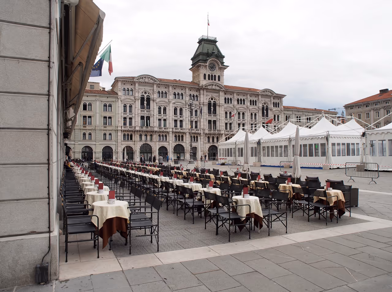 Piazza unità d'italia in Trieste