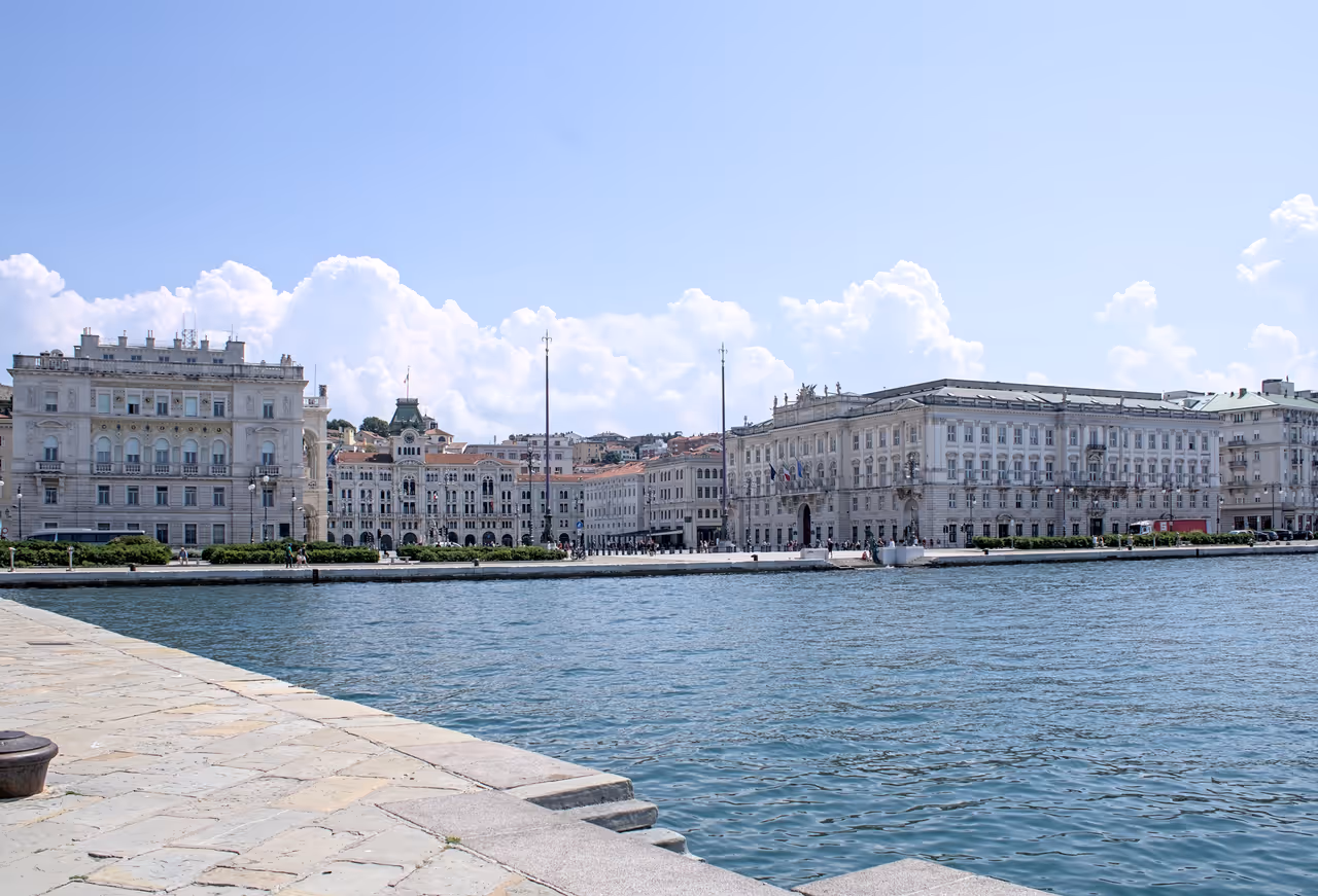 Piazza unità d'italia in Trieste