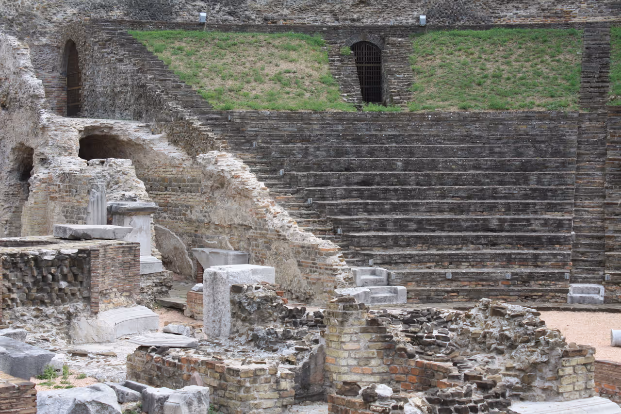 Roman theatre of in Trieste