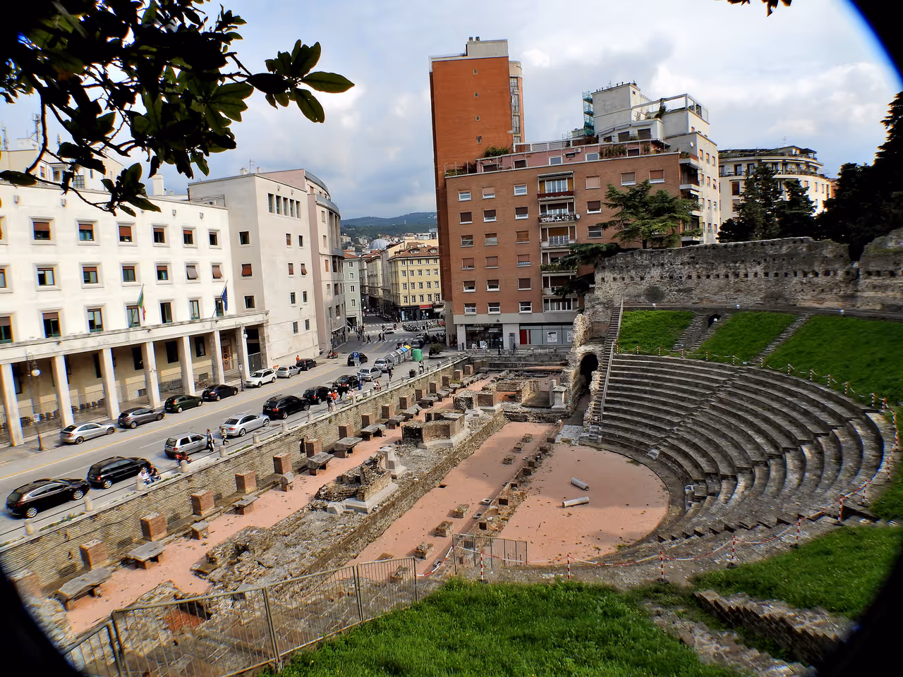 Roman theatre of in Trieste