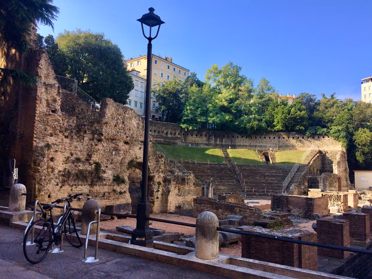 Roman theatre of in Trieste