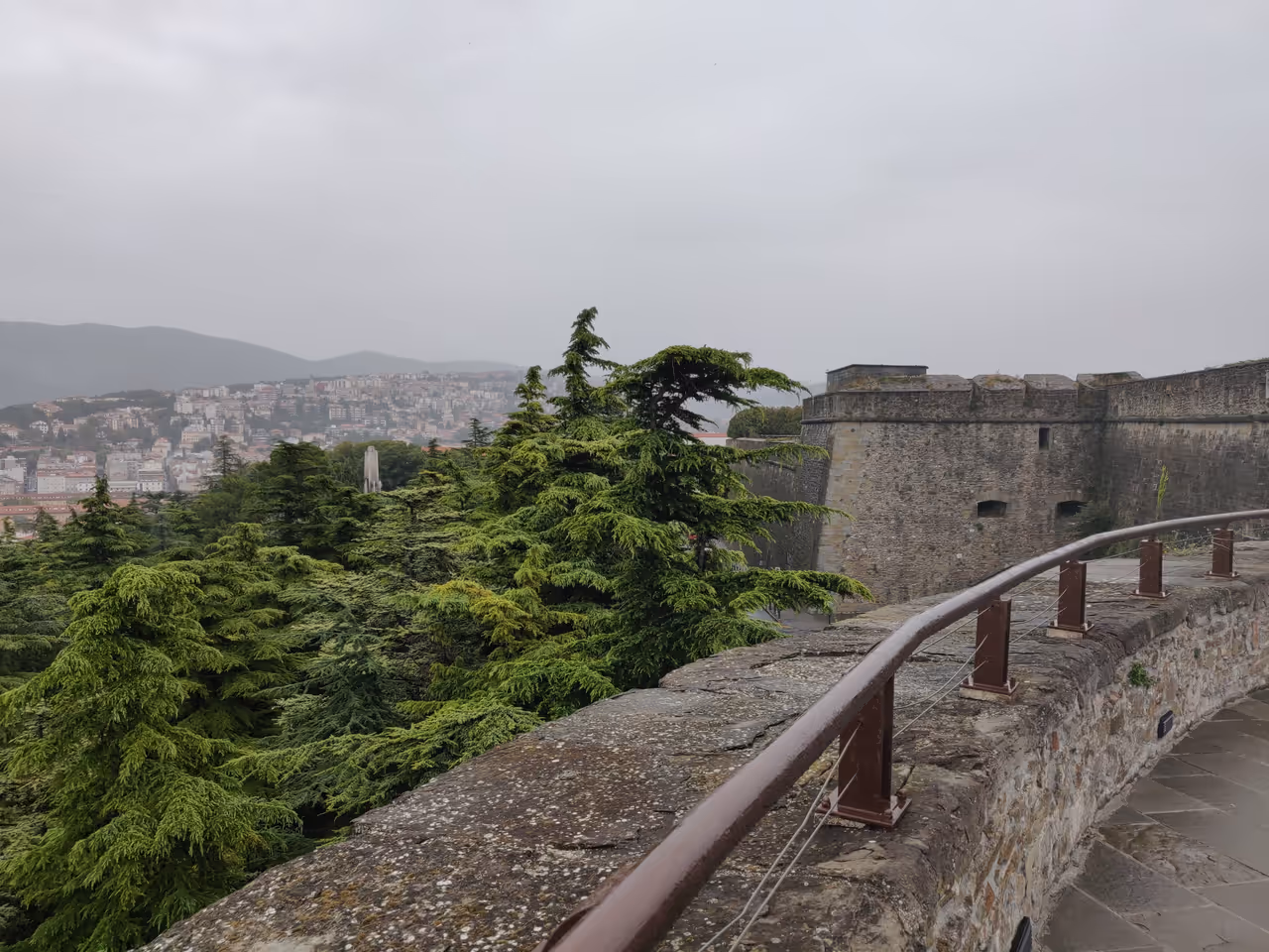 San giusto castle in Trieste