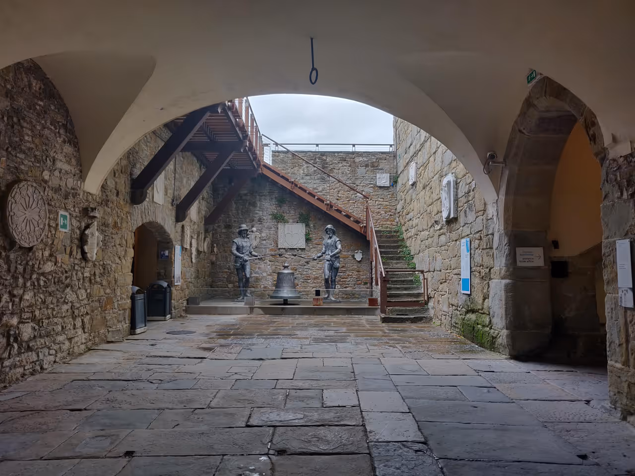 San giusto castle in Trieste