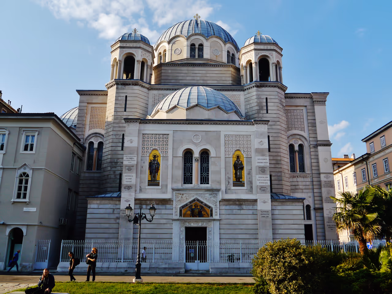 North Side of the Serbian Orthodox Church, Trieste