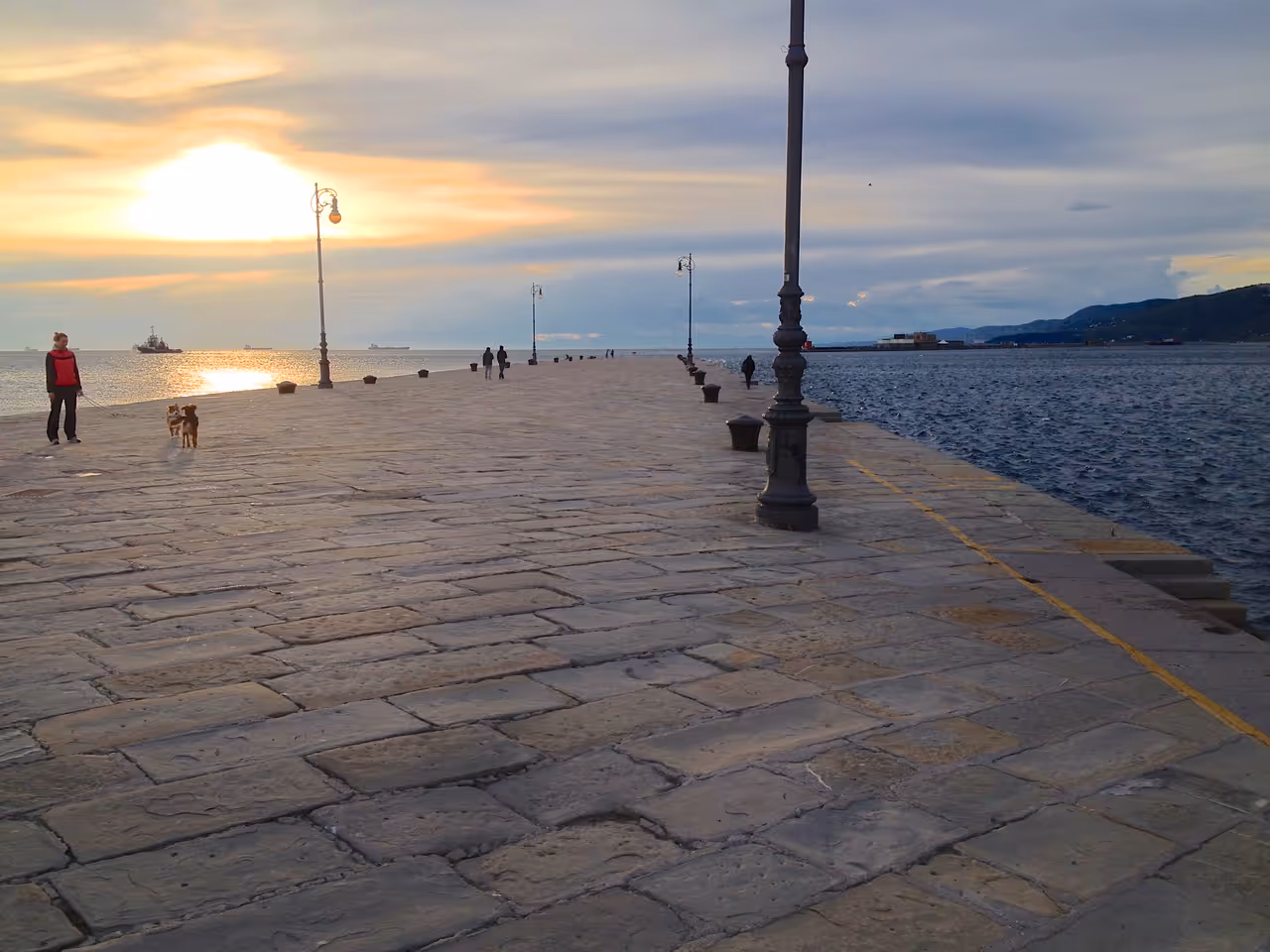 Waterfront in Trieste