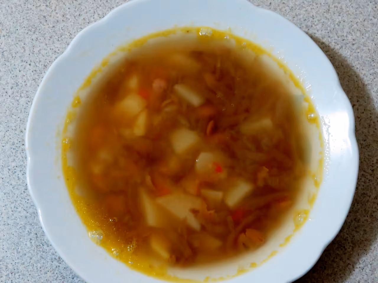 Jota soup food in Trieste