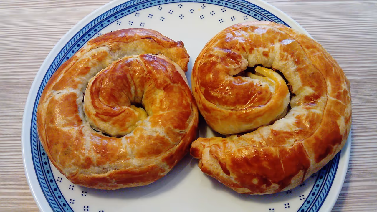 Presnitz pastry food in Trieste