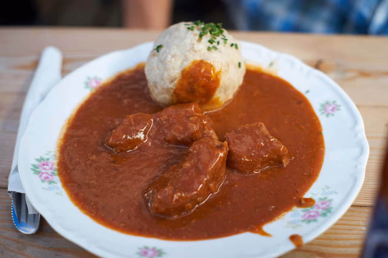 Triestine goulash food in Trieste