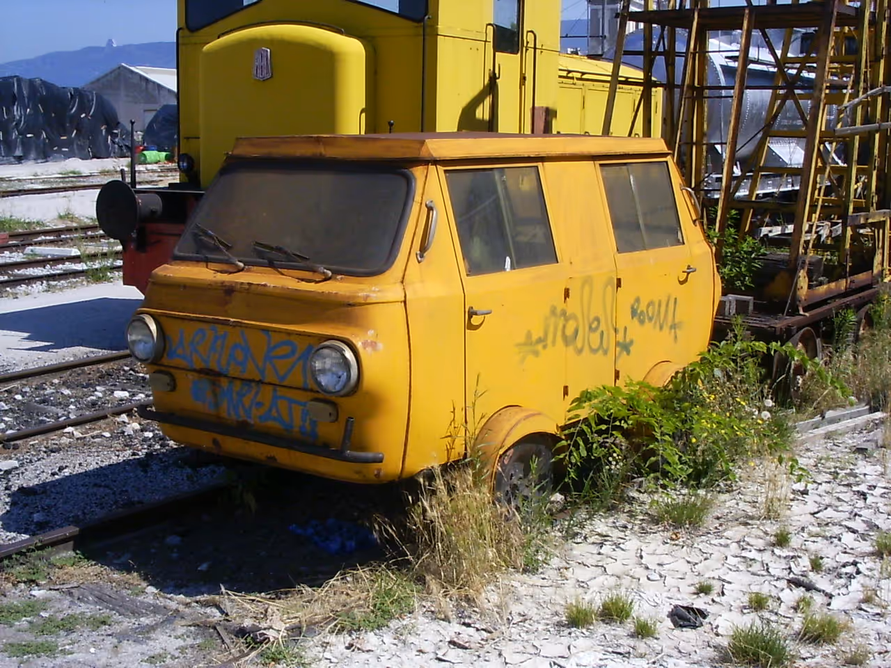 Campo marzio railway museum in Trieste