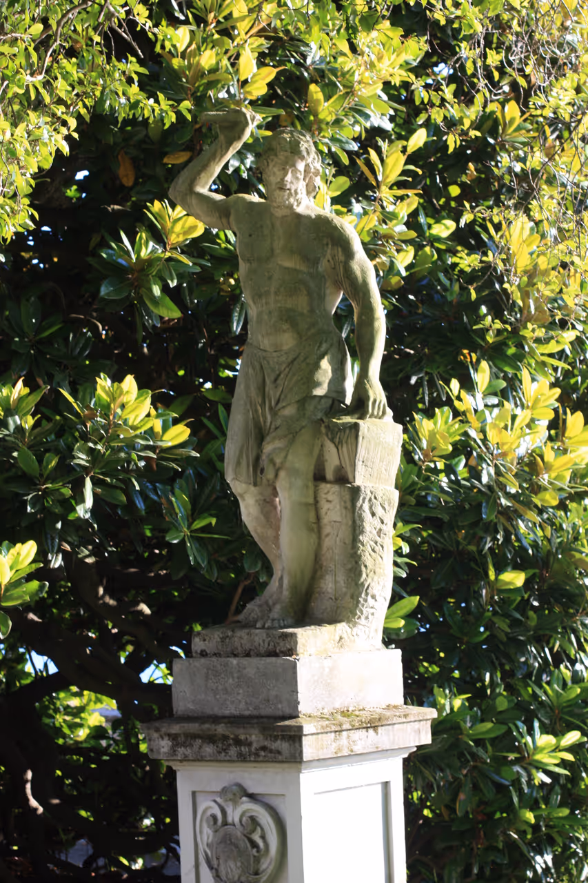 Villa giulia park in Trieste