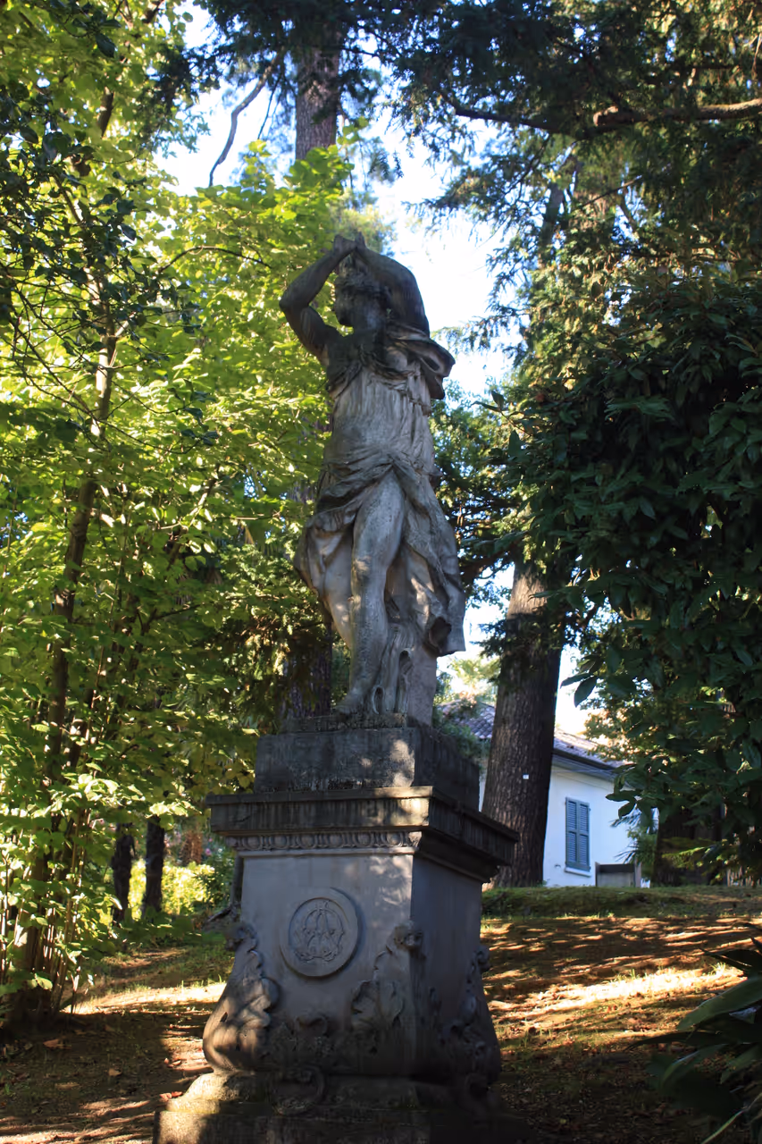 Villa giulia park in Trieste