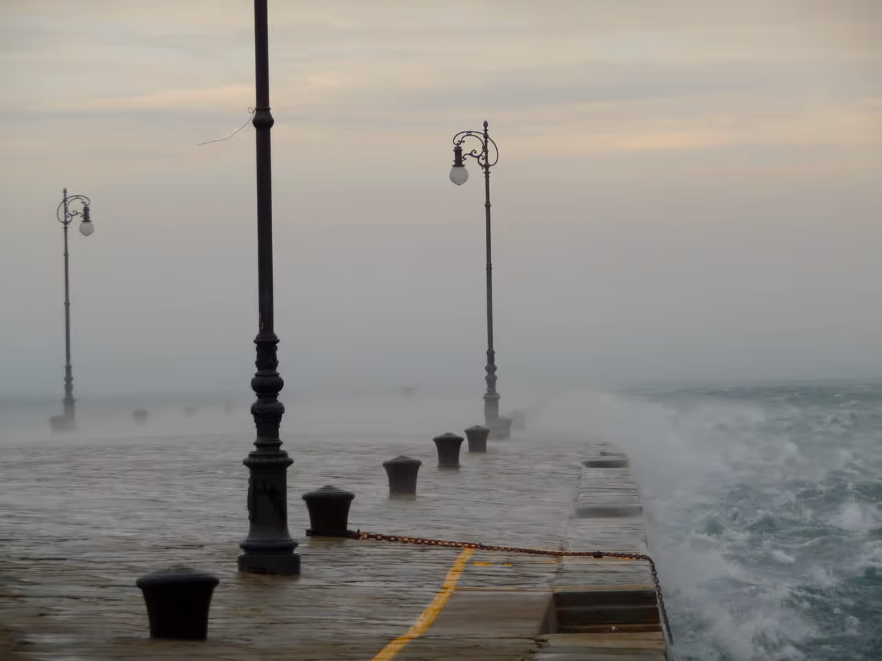 Audace pier in Trieste