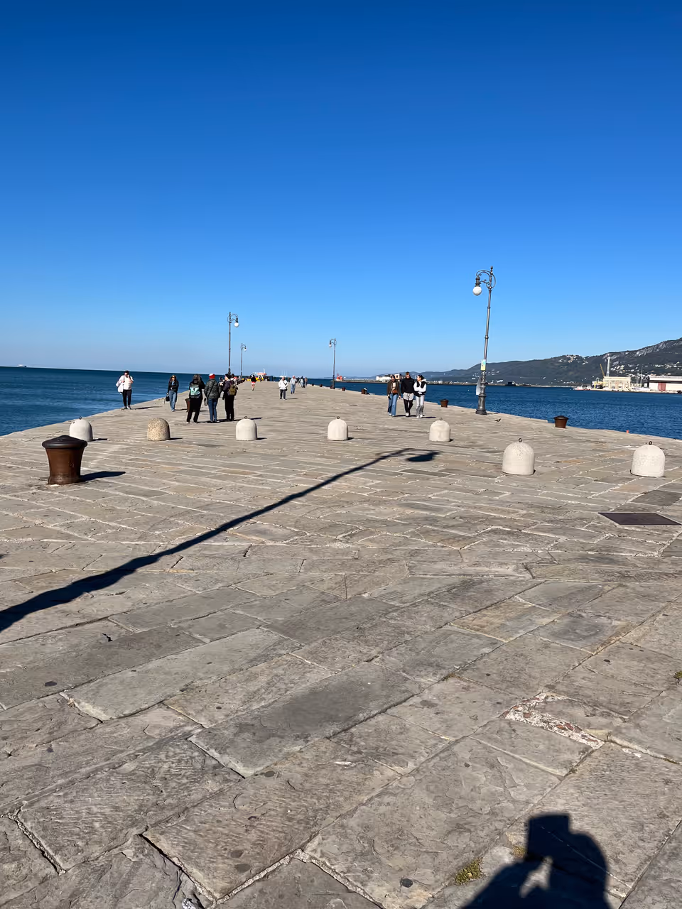 Audace pier in Trieste