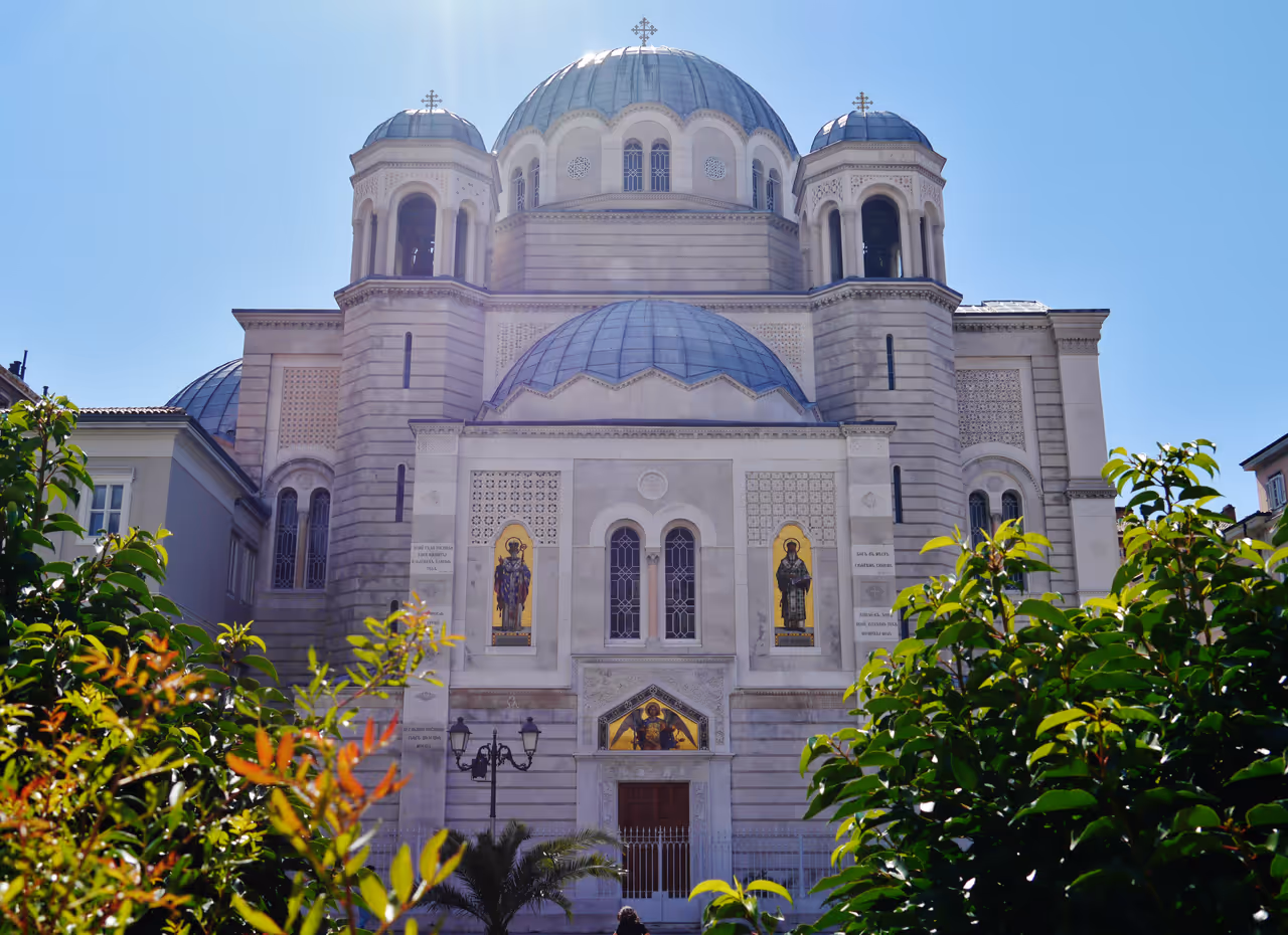 Church of saint spyridon in Trieste